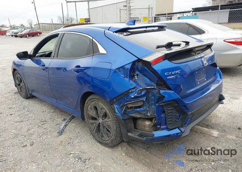 2017 Honda Civic Ex z USA, uszkodzony, nr VIN SHHFK7H51HU216562